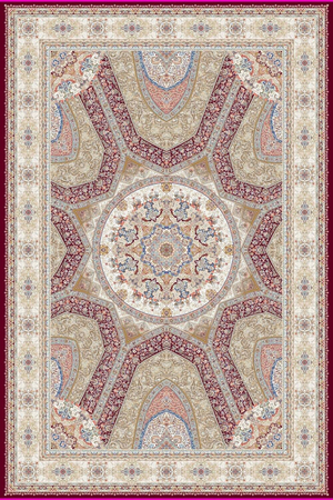 Thảm Ba Tư Persian Carpet sang trọng nhập khẩu từ Iran HLO-SEDONA S5273 HNO