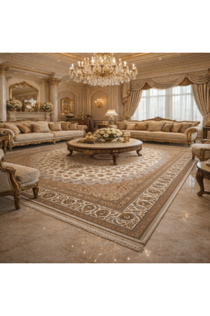 Thảm Ba Tư Persian Carpet sang trọng nhập khẩu từ Iran HLO-CHIVAS C2041 HNO