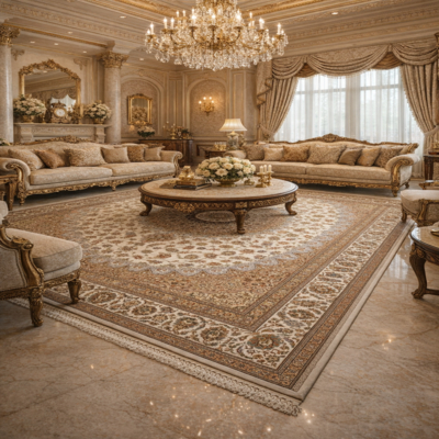 Thảm Ba Tư Persian Carpet sang trọng nhập khẩu từ Iran HLO-CHIVAS C2041 HNO