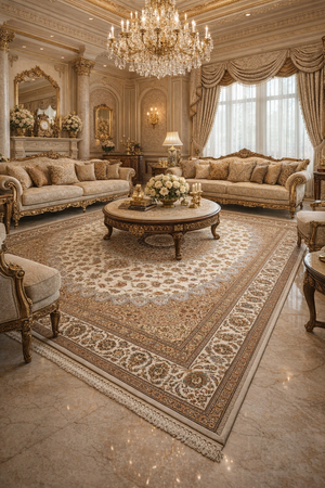 Thảm Ba Tư Persian Carpet sang trọng nhập khẩu từ Iran HLO-CHIVAS C2041 HNO