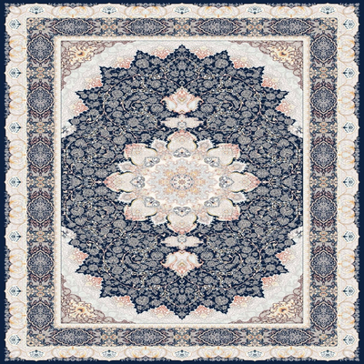 Thảm Ba Tư Persian Carpet sang trọng nhập khẩu từ Iran HLO-MADRID M3504 HNO