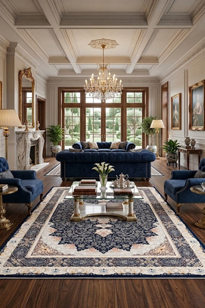 Thảm Ba Tư Persian Carpet sang trọng nhập khẩu từ Iran HLO-MADRID M3504 HNO