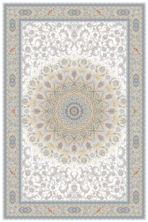 Thảm Ba Tư Persian Carpet sang trọng nhập khẩu từ Iran HLO-MADRID M3512 HNO