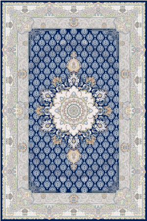 Thảm Ba Tư Persian Carpet sang trọng nhập khẩu từ Iran HLO-MADRID M3526 HNO