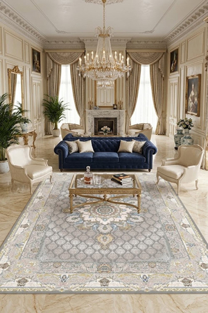 Thảm Ba Tư Persian Carpet sang trọng nhập khẩu từ Iran HLO-MADRID M3527 HNO