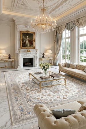Thảm Ba Tư Persian Carpet sang trọng nhập khẩu từ Iran HLO-MADRID M3546 HNO