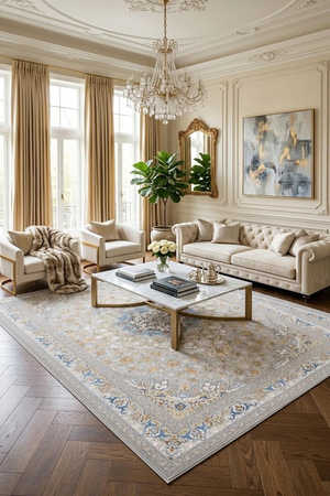 Thảm Ba Tư Persian Carpet sang trọng nhập khẩu từ Iran HLO-MADRID M3547 HNO