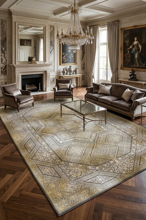 Thảm Ba Tư Persian Carpet sang trọng nhập khẩu từ Iran HLO-PRADO P4019 HNO