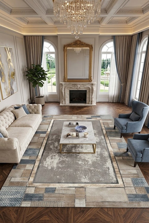 Thảm Ba Tư Persian Carpet sang trọng nhập khẩu từ Iran HLO-PRADO P4070 HNO