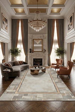 Thảm Ba Tư Persian Carpet sang trọng nhập khẩu từ Iran HLO-PRADO P4071 HNO