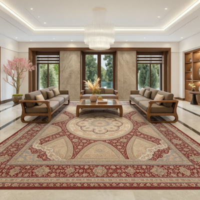 Thảm Ba Tư Persian Carpet sang trọng nhập khẩu từ Iran HLO-SEDONA S5273 HNO