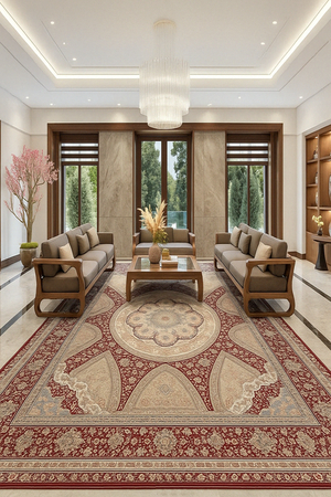 Thảm Ba Tư Persian Carpet sang trọng nhập khẩu từ Iran HLO-SEDONA S5273 HNO