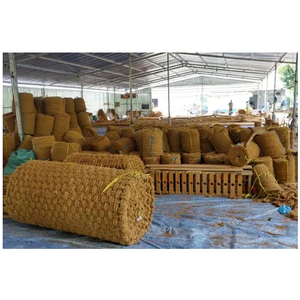 Thảm dệt xơ dừa, lưới xơ dừa, gối ôm xơ dừa, lưới che nắng xơ dừa