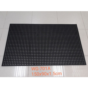 Thảm cao su chống trơn trượt - WG701A MÀU ĐEN- ĐỎ