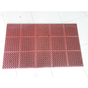 THẢM CAO SU CHỐNG TRƯỢT WG3525 ĐỎ