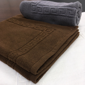 Thảm Chân Khách Sạn Tiết Kiệm 45x60-250 Dệt Zigzag Màu Nâu