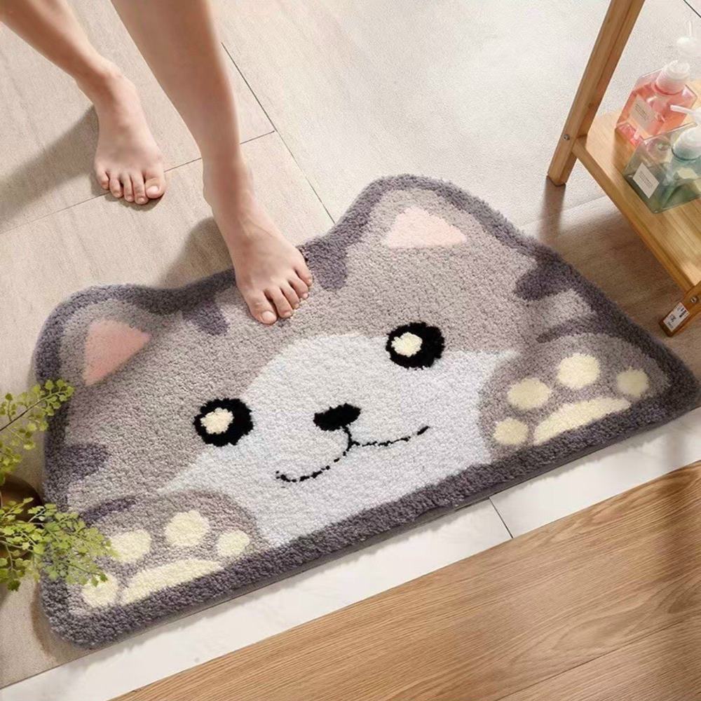 Thảm chùi chân siêu mềm CUTE CAT