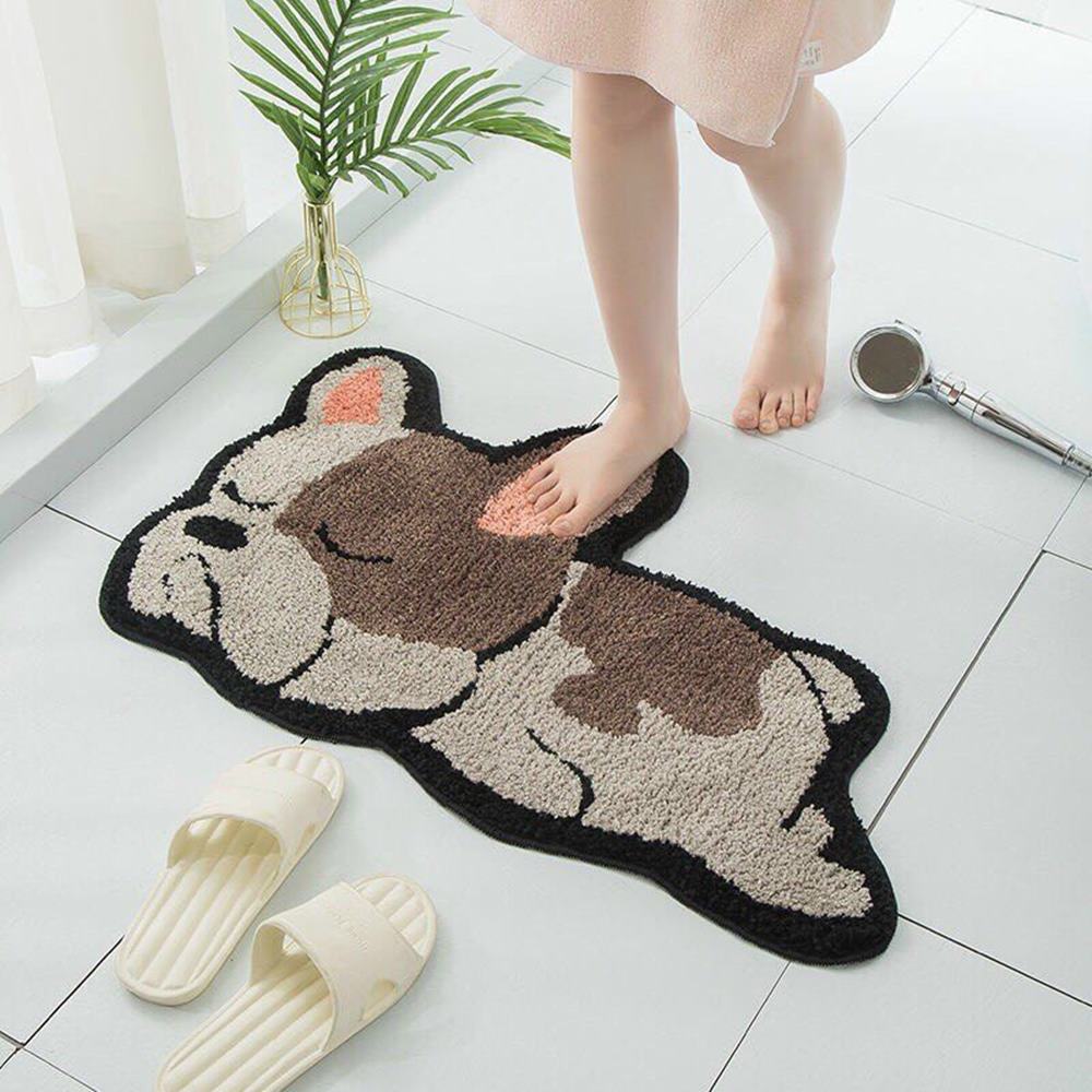 Thảm chùi chân siêu mềm CUTE DOG