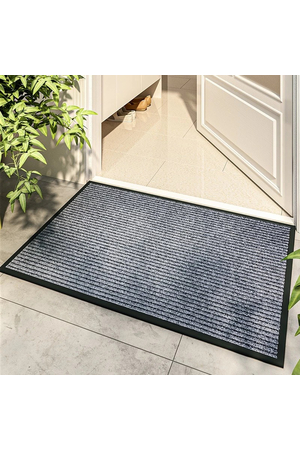 Tấm thảm chùi chân siêu sạch cao cấp Triline tấm màu xám CK-TRLT003B-HMO