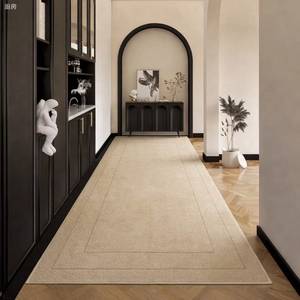 Thảm chùi chân sợi len TO NHẤT 0.6m x1,8m siêu mềm thấm hút tốt BEDMAT- DULUXURY