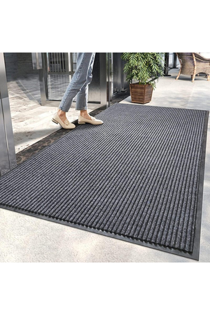 Thảm chùi chân 3M dòng TRILINE cao cấp sản xuất theo yêu cầu và bo viền cao su LV-3MTRILINE HNO