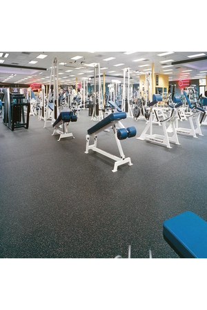 Thảm cuộn cao su phòng Gym bề mặt phủ thảm PTN-RUBBER 001