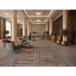 Thảm cuộn hoạ tiết 100% Nylon HFM-LUXURY02