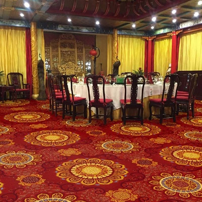 Thảm cuộn hoa văn nylon chống cháy lan LUXURY DV26 HNO