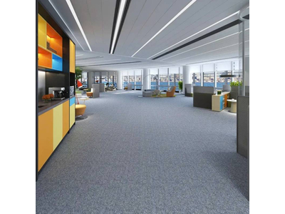 Thảm trải sàn cuộn màu trơn khổ 4m loại dày 7mm TTO-BOD60 HNO