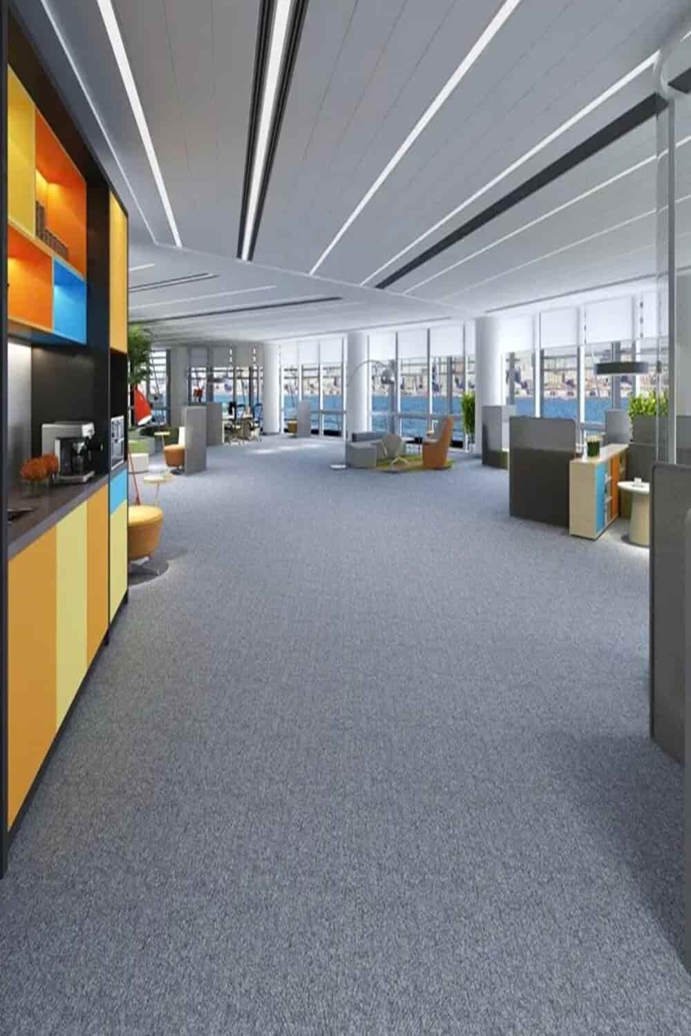 Thảm cuộn màu trơn sợi Polypropylene TTL-VIOTLA HNO