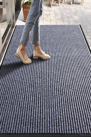 Thảm dậm chân nỉ đế cao su siêu sạch cao cấp Triline tấm 3M D1000B