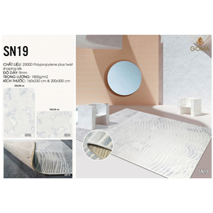Thảm dệt 3D cao cấp- GO-SN