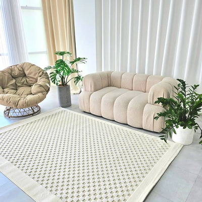 THẢM DỆT PHÒNG KHÁCH 3D CAO CẤP KA-KANSO.HN