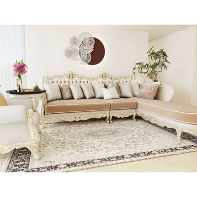 THẢM DỆT PHÒNG KHÁCH CỔ ĐIỂN GM-MOUSSE3687B.HN