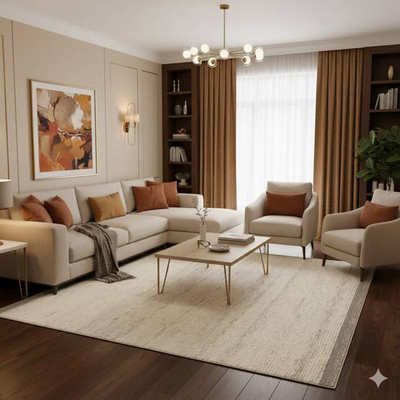 THẢM DỆT PHÒNG KHÁCH HIỆN ĐẠI GM-SILENT-N-9304BE.HN