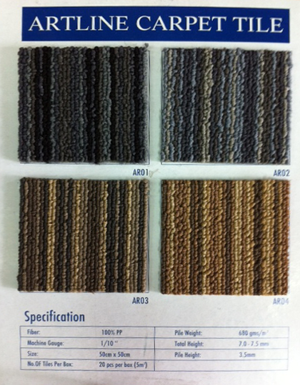 Thảm gach ARTLINE CARPET