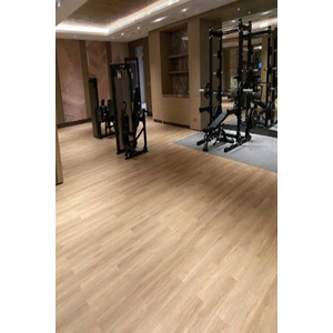 Thảm gạch cao su phòng Gym KT 1mx1m bề mặt vân gỗ phủ thảm EPDM chất lượng cao ML-RUBBER M005