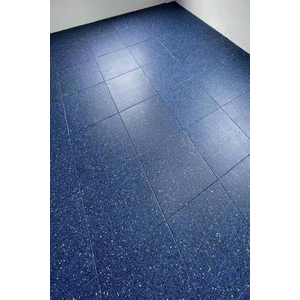 Thảm gạch cao su phòng Gym KT 50cmx50cm - 1mx1m bề mặt phủ thảm EPDF chất lượng cao ML-RUBBER 004