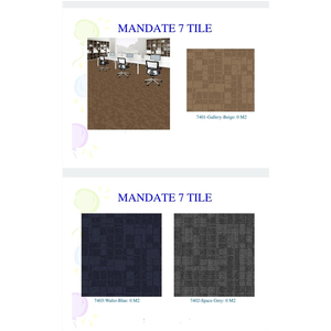 Thảm gạch Mandate 7, Mandate 8