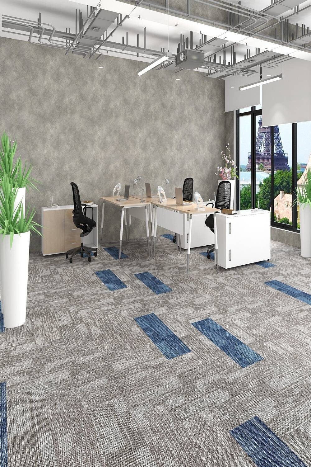 Thảm trải sàn tấm cao cấp KT 33.33cmx100cm TLO-SANATITAN HNO