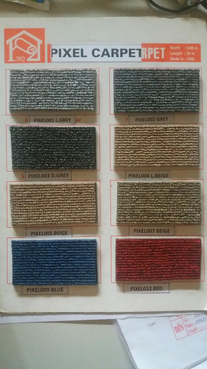 THẢM GẠCH VĂN PHÒNG PIXEL