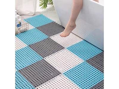 Thảm ghép chống trơn nhà tắm lỗ tròn