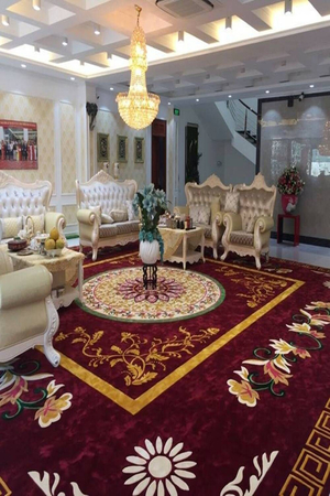 Thảm khánh tiết dệt tay thủ công Hand-tufted sợi acrylic dòng thảm sang trọng dệt theo yêu cầu HT-A004