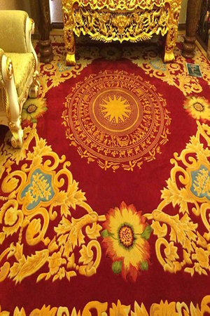 Thảm khánh tiết dệt tay thủ công Hand-tufted sợi acrylic dòng thảm sang trọng dệt theo yêu cầu HT-A005