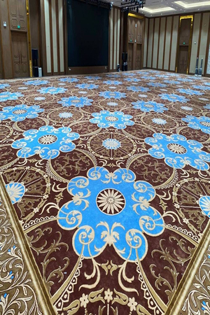 Thảm khánh tiết dệt tay thủ công Hand-tufted sợi acrylic dòng thảm sang trọng dệt theo yêu cầu HT-A010