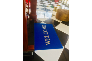 THẢM NHỰA RỐI WELCOME - GIỮ CÁT , GIỮ BỤI