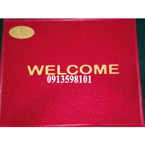Thảm nhựa lau chân Welcome