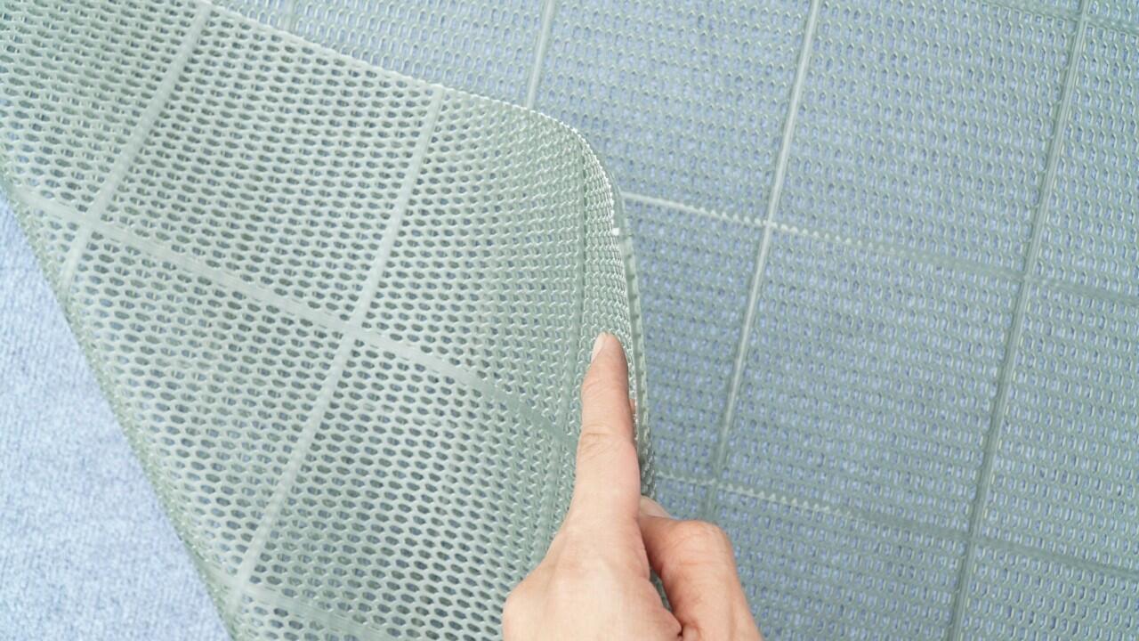 thảm nhựa lưới chống trượt