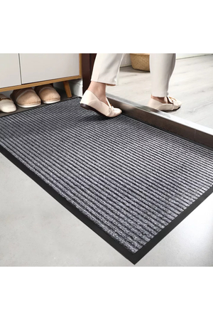 Tấm thảm chùi chân siêu sạch cao cấp Triline tấm màu xám DD-TRLT001A-DNG