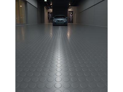 Thảm nhựa trải sàn nút tròn đồng xu 2mx25m NH004 HNO